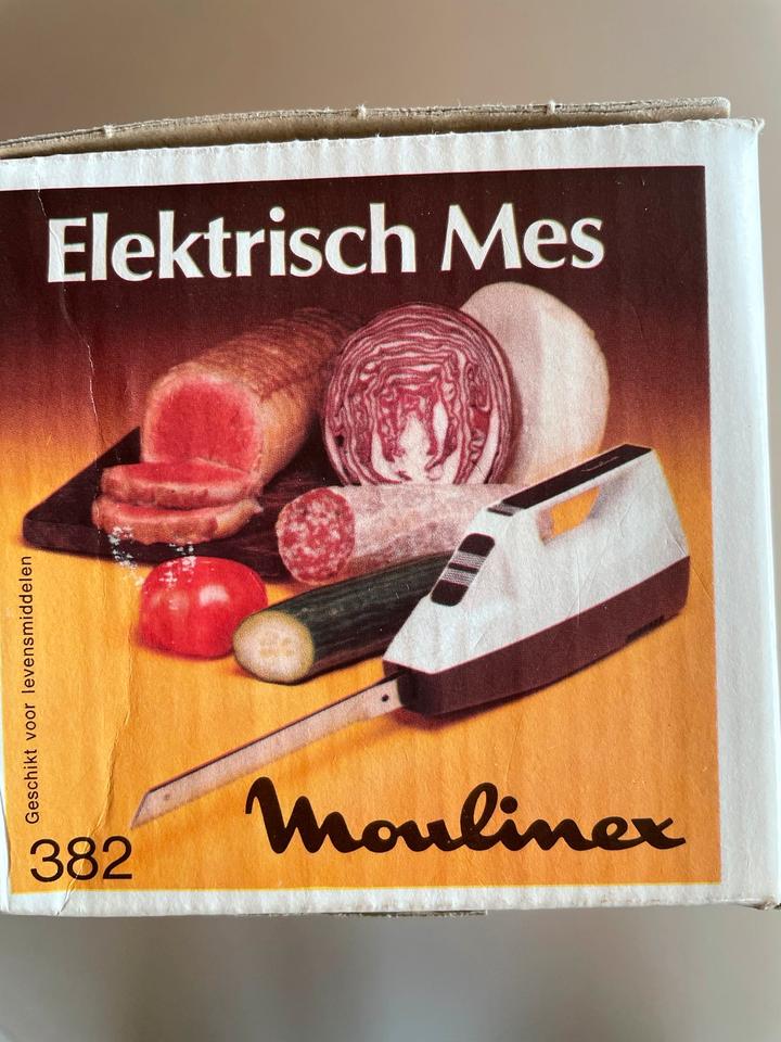 Elektrisches Messer Moulinex Vintage TYP38202 100W neuwertig in Jettingen