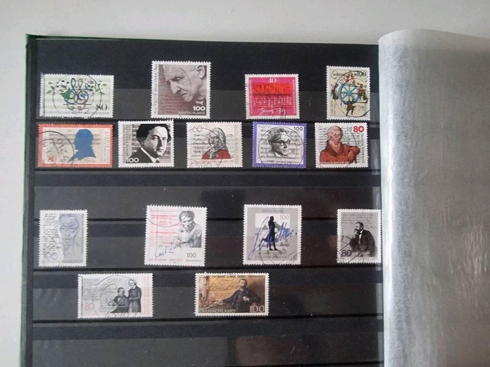 Briefmarkensammlung BRD + DDR Briefmarken-Album Deutschland in Köln