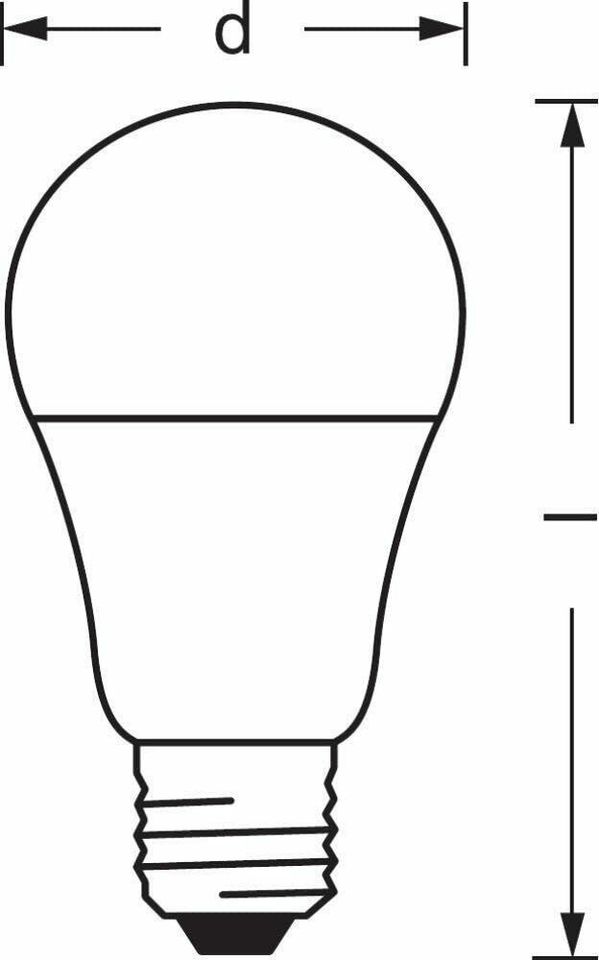 LEDVANCE Smarte LED-Lampe mit Bluetooth E27 60W A++ Glühbirne Lic in Essen