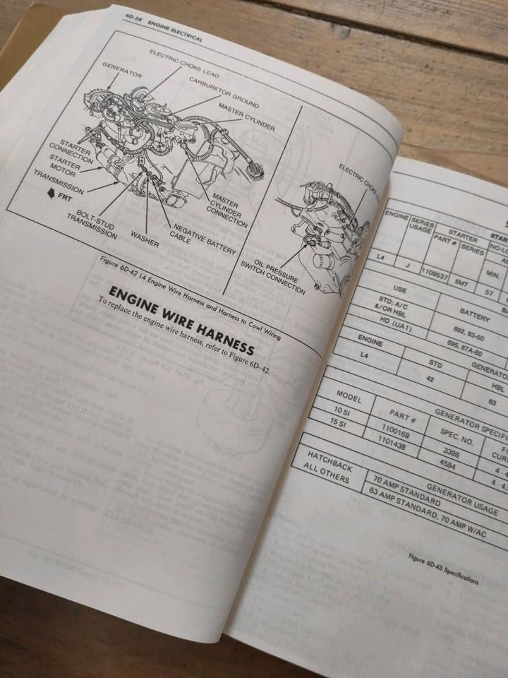 1982 Cadillac Cimarron Service Manual Werkstatt Handbuch in Weißenberg