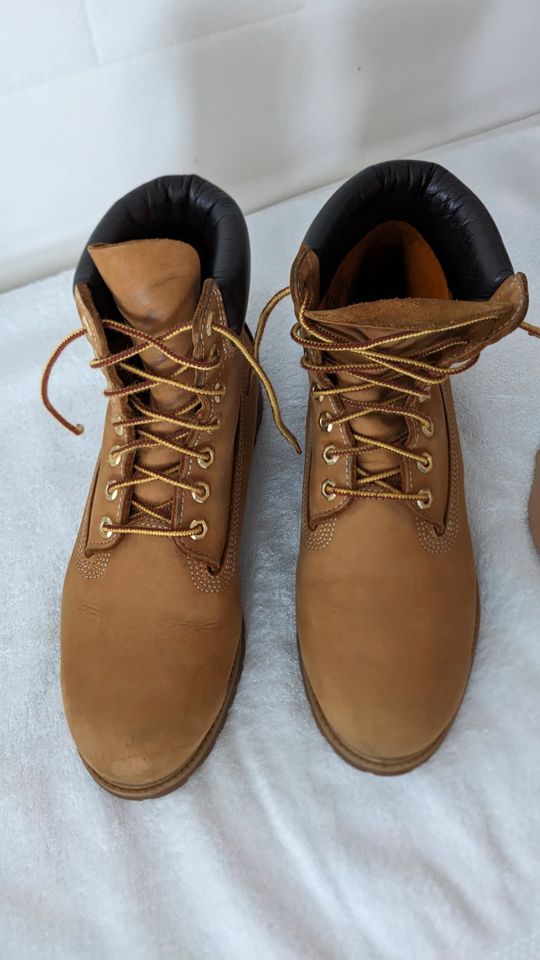 TIMBERLAND® PREMIUM 6-INCH BOOT FÜR HERREN IN GELB, Gr. 9 in Hamburg