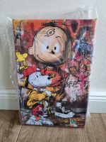 Charlie Brown Leinwand 30x20cm Pop-Art Niedersachsen - Friesoythe Vorschau