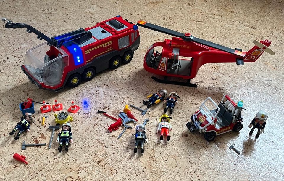 Playmobil Feuerwehr 5337 + weitere Sets, Hubschrauber in Wunstorf