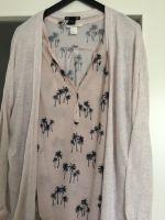 H&M Bluse mit Strickjacke Cardigan nude beige Gr 36 / 38 München - Berg-am-Laim Vorschau