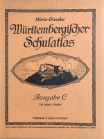 Württembergischer Schulatlas; ca. 1920 Baden-Württemberg - Rottweil Vorschau