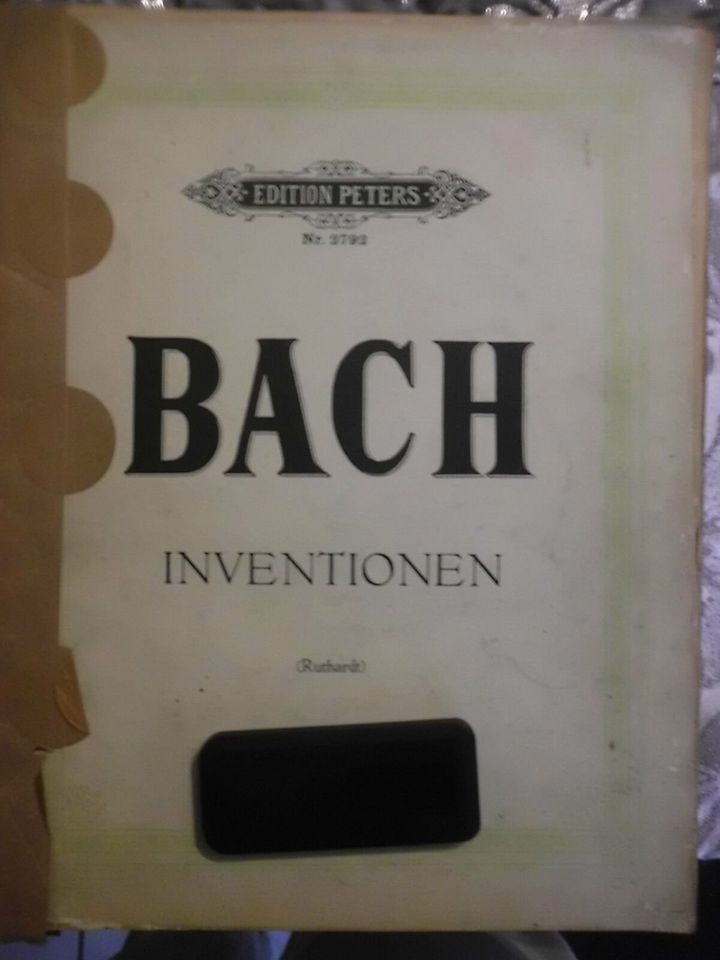 6 alte Klaviernotenhefte, über 80 Jahre alt. Wagner, Strauß, Bach in Erkrath