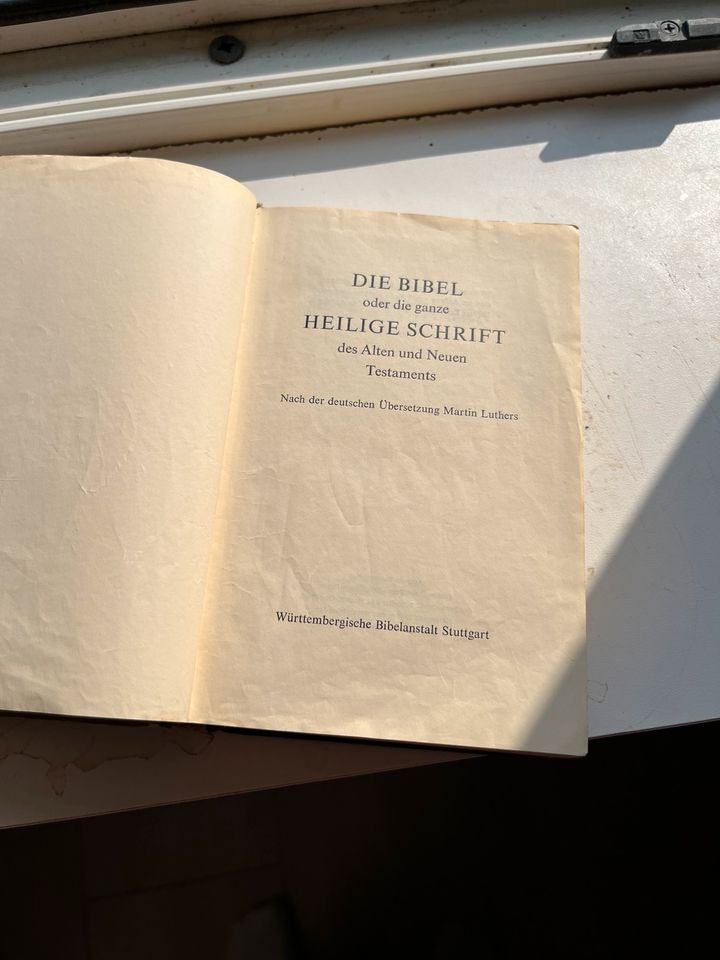 Bibel 1967 in Essen