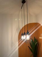 Pendelleuchte / Lampe dreiflammig inklusive Glühbirnen Baden-Württemberg - Zell unter Aichelberg Vorschau