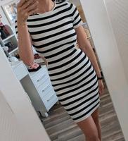 Sommerkleid Minikkeid Kleid gestreift cut outs 36 S Tally Weijl Dresden - Innere Altstadt Vorschau