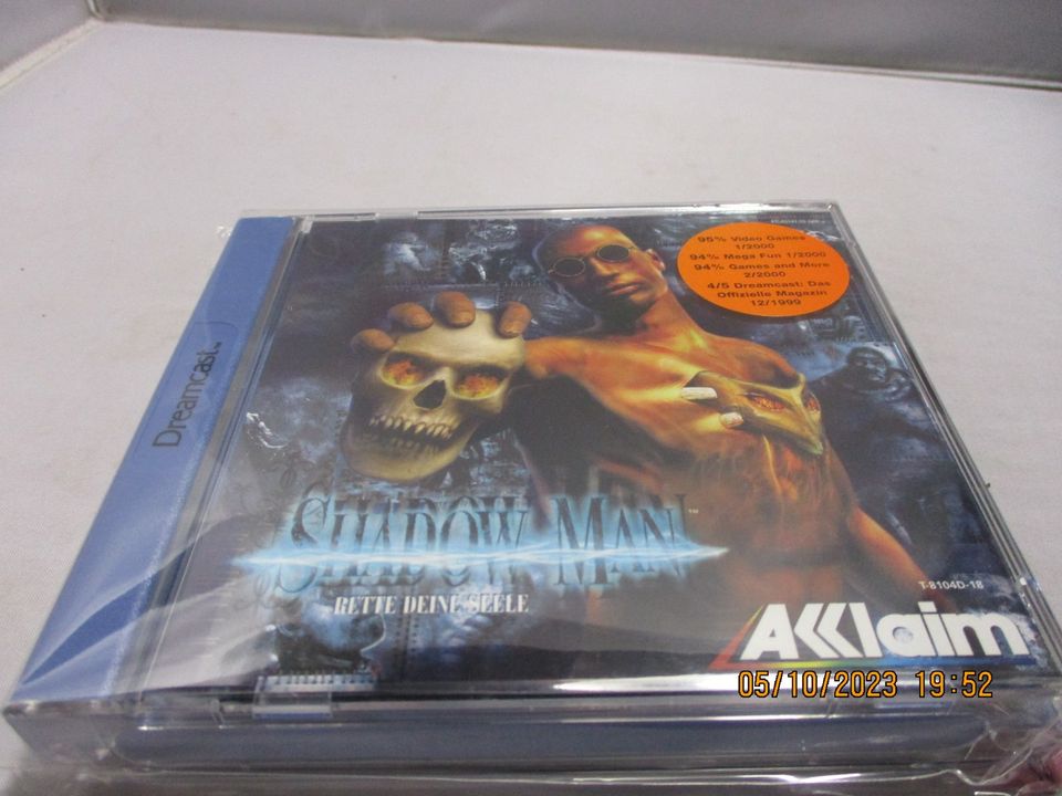 SHADOW MAN Sega Dreamcast OVP Ungeöffnet Deutsch  TOP in Mantel