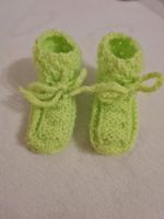 Gestrickte Babyschuhe 0-6 Monate Bayern - Berching Vorschau