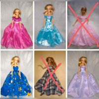 Verschiedene Barbie Puppen Kleid Prinzessin Ballkleid Brautkleid Brandenburg - Perleberg Vorschau