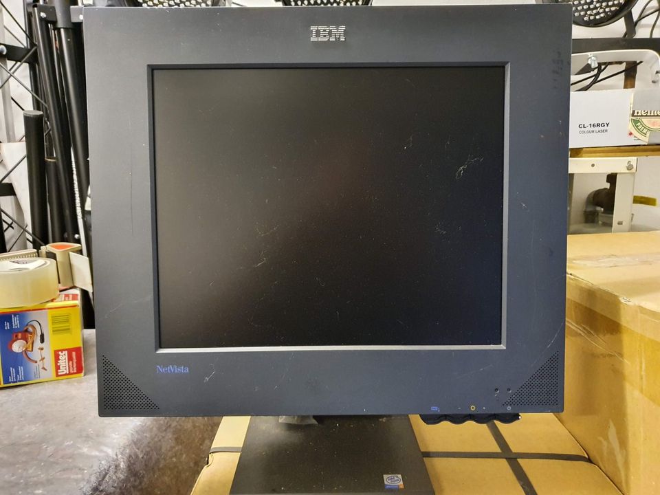 IBM NetVista, Compakt-PC mit Monitor, RARITÄT in Lastrup