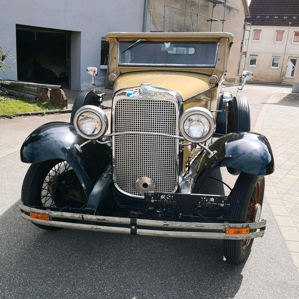 Oldtimer Chevrolet S-Model Bj. 1930 in Hayingen