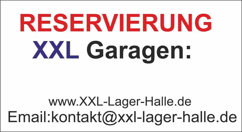 ✅ XXL Lagerflächen Lagerhallen von 50 - 200 m2 Flächen zu Vermieten - Großgarage - Alarmanlage 24h in Halle