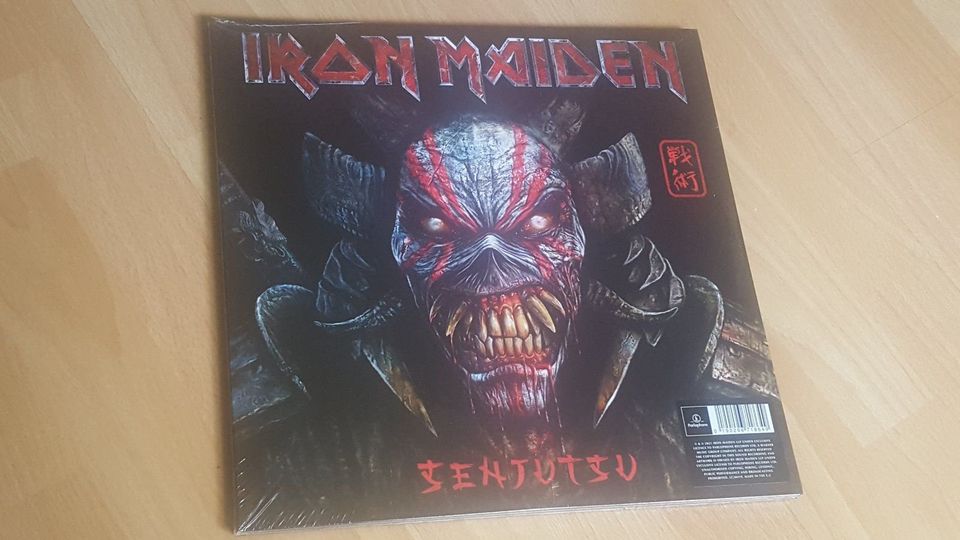 Iron Maiden - Senjutsu - 3x 180g Silver & Black Marbled Vinyl in Offenbach