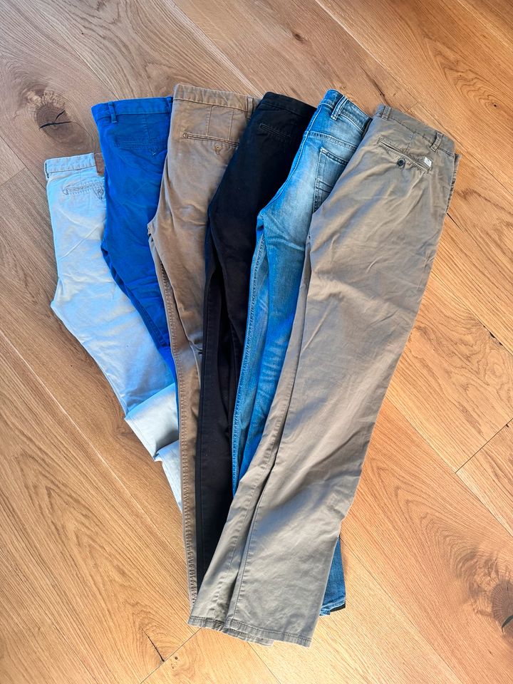 6 Hosen Chino Jeans W33 L34 CK Tommy Hilfiger Scotch&Soda Diesel in Garbsen