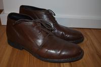 Wie NEU Schuhe Lederschuhe Stiefel elegant braun Herren Gr. 43 Sachsen-Anhalt - Thale Vorschau