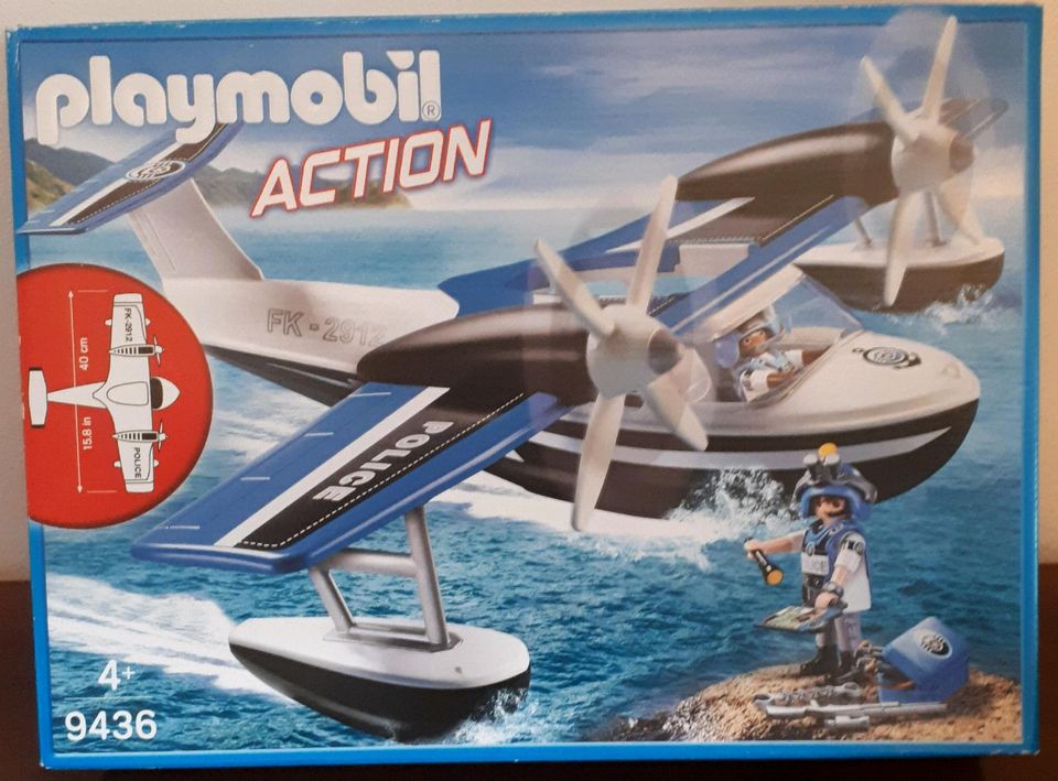 Playmobil 9436 Wasserflugzeug Polizei in Katzenelnbogen