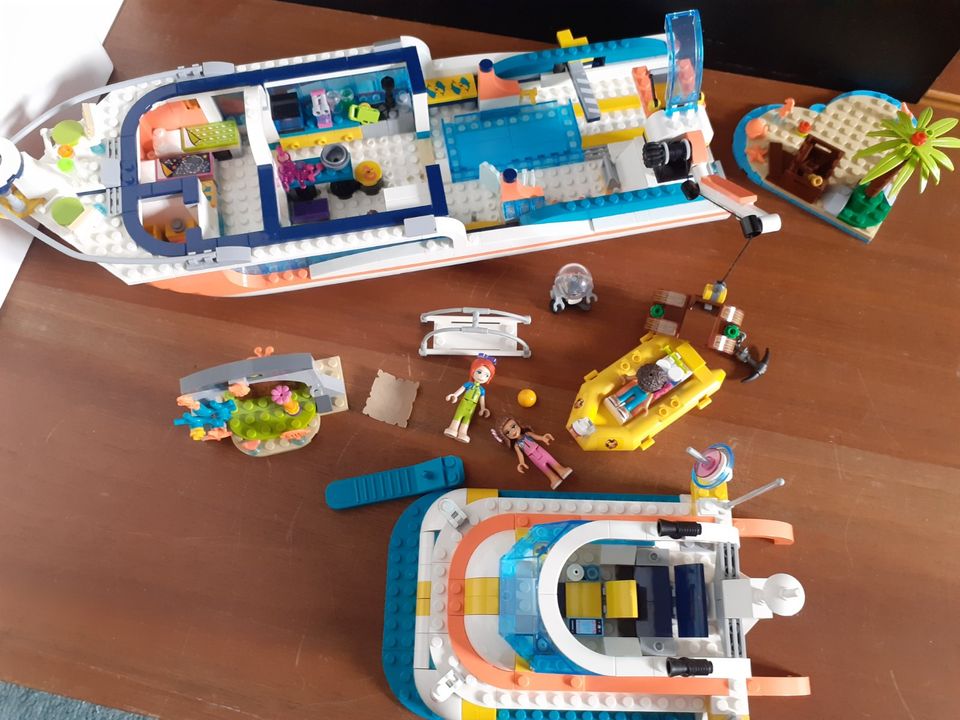 Lego Friends Rescue Leuchtturm, Schiff, U-Boot Konvolut 41380,... in Darmstadt