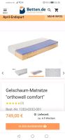 Gelschaummatratze orthowell comfort 200 X 90 X 18 cm H2 Sendling - Obersendling Vorschau