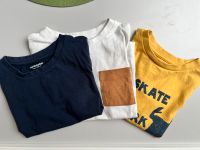 T Shirt Set kurzarm vertbaudet 86 92 98 104 gelb blau braun weiss Niedersachsen - Georgsmarienhütte Vorschau