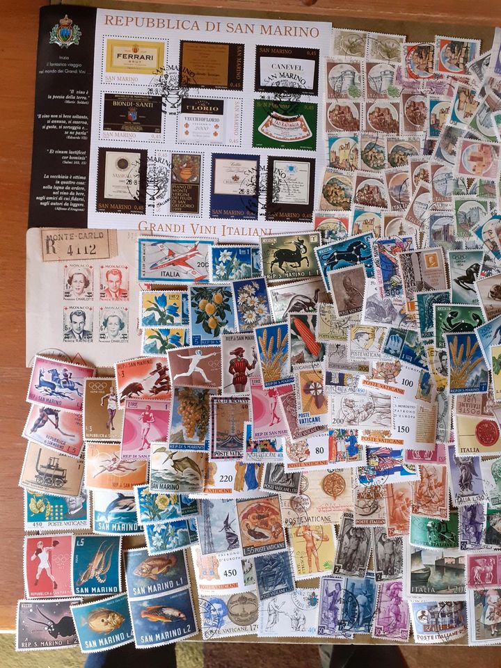 Italien, Vatikan und San Marino Briefmarken in Bad Staffelstein