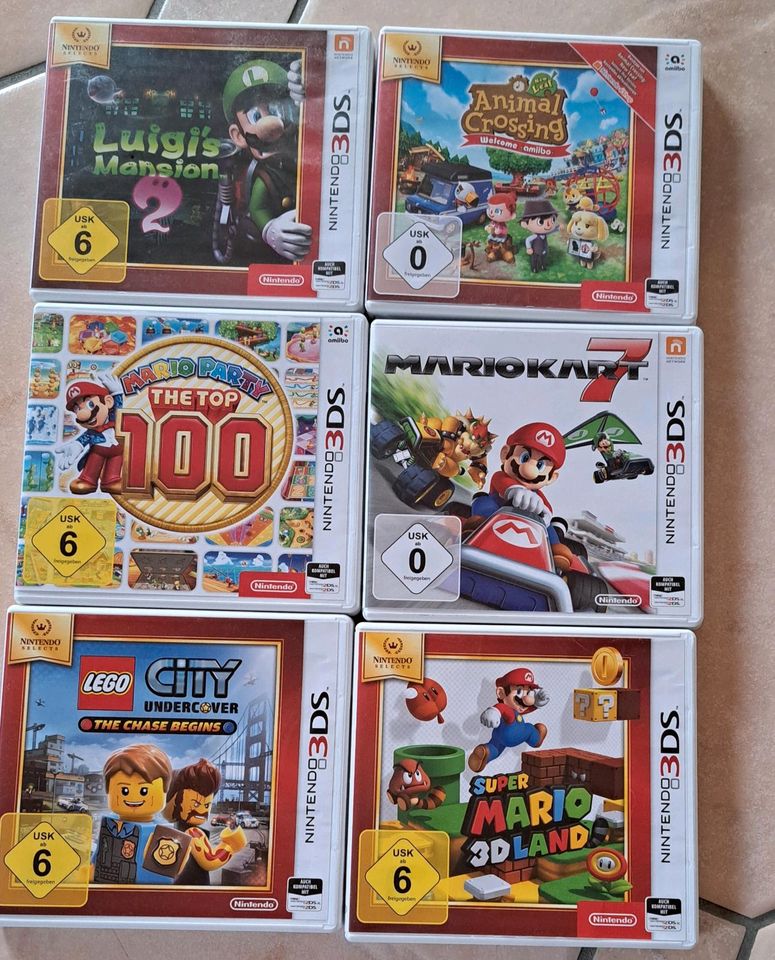 3 DS Spiele in Bestwig