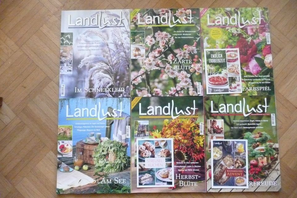 1 Jahr Landlust-Hefte von 2023 (6 Stück) in München