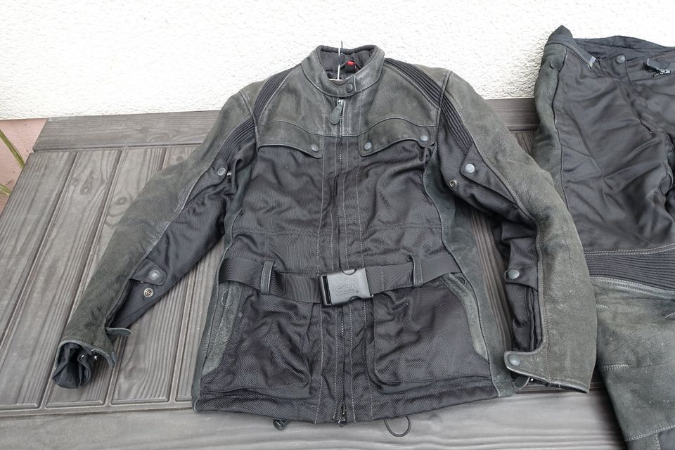 Motorrad Komb Gr. 38 Damen  Hose, Jacke Hein Gericke Sheltex in Emmingen-Liptingen