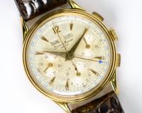 Baume & Mercier Uhr Triple Calendar Chrono 3902 18k Gold 36mm Nordrhein-Westfalen - Erkrath Vorschau