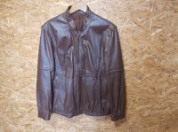 edle gepflegte Jacke Leder Lederjacke Blouson Gr. 50 braun Baden-Württemberg - Schorndorf Vorschau