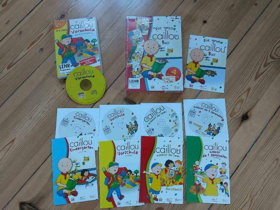 Caillou Box PC Lernspiele und Caillou Buch in Berlin