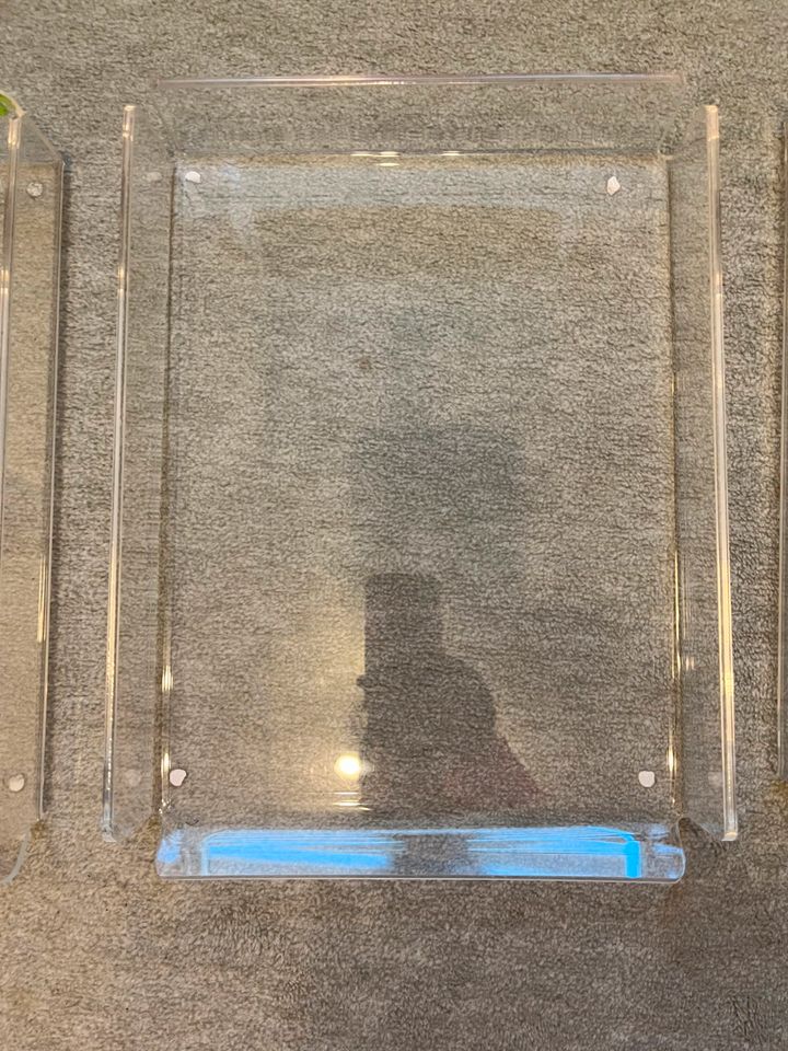 3 x Ablagefach transparent in St. Leon-Rot