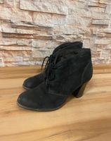 36 Tamaris blaue Lederstiefletten Lederstiefel Winterschuhe Bayern - Wallersdorf Vorschau