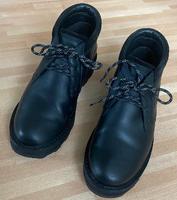 Clarks Chukka Boots Größe 44,5 Schwarz Leder sehr gut Thüringen - Dingelstädt Vorschau