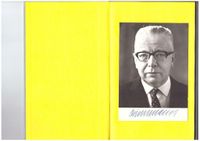 Gustav Heinemann Bundespräs. Buch m. Autogrammkarte handsigniert Bayern - Friedberg Vorschau