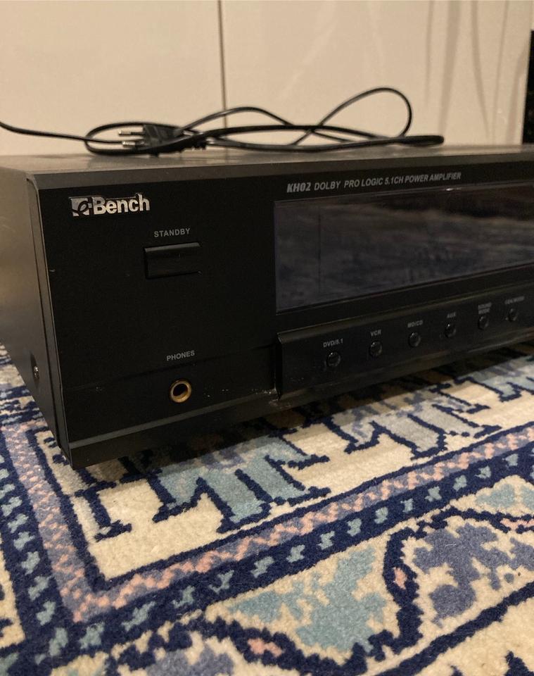 Bench Verstärker KH02 Dolby pro logic 5.1 CH power amplifier in Brome