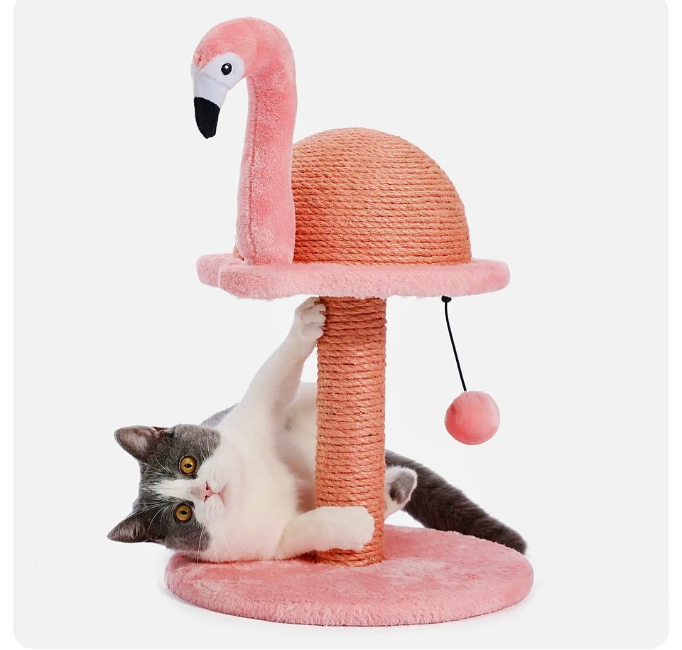 Kratzflamingo Katzenbaum Kratzbaum Katzenspielzeug Flamingo Neu in Gütersloh