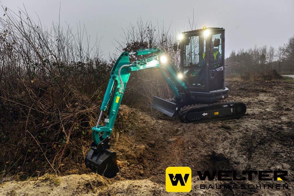 Minibagger 2,6 Tonnen Mieten in Hermeskeil