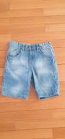 Jeans Short, Kurze Hose, Gr. 152, Blau washed Look, Neon Akzente Bayern - Niederwerrn Vorschau