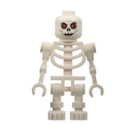 Lego Minifigure 2x Skeleton Warrior 2 White Fantasy Era - cas328 Bayern - Augsburg Vorschau
