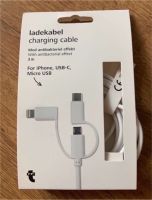 *Neu* Ladekabel 3 in 1 iPhone/ USB-C /Micro USB 3m Rheinland-Pfalz - Kirchheimbolanden Vorschau