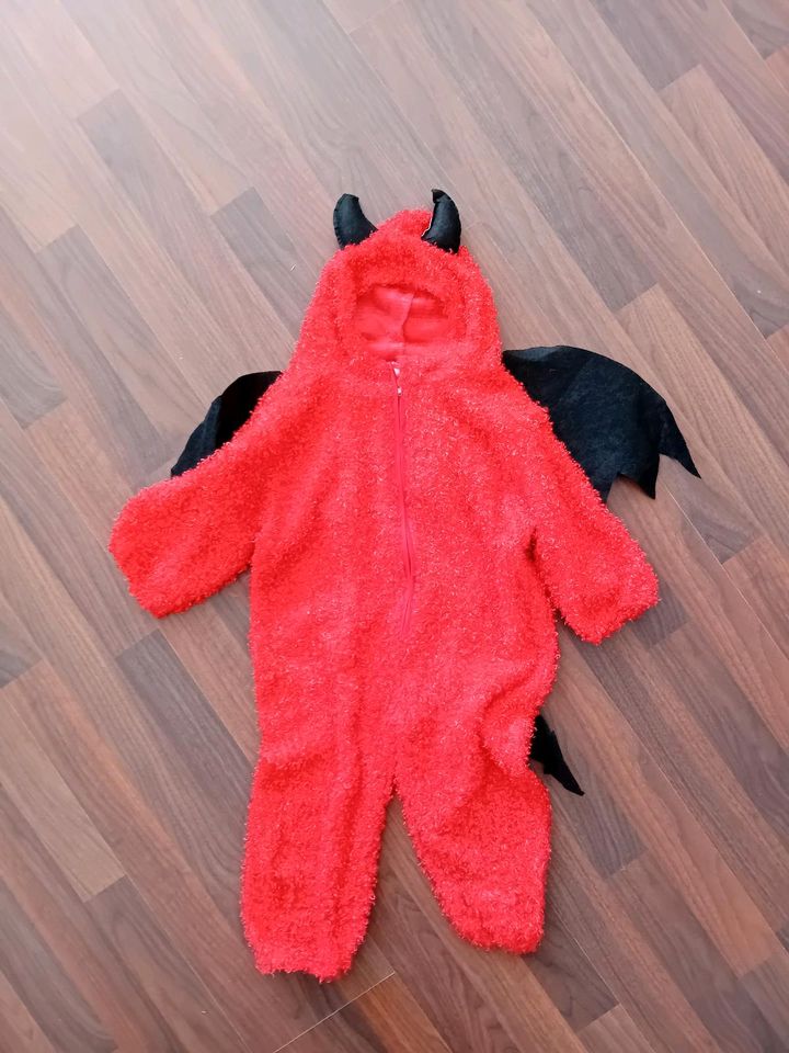 Teufel Kostüm, Größe 104 in Neuss