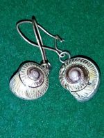 Vintage Ohrringe Muscheln in 925 Silber eingefasst Hessen - Lorsch Vorschau