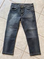 Jeans 7/8el Länge blauschwarz Größe 38 Hessen - Weinbach Vorschau