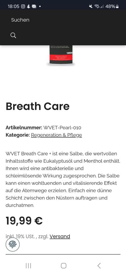 WVET Breath Care + in Paderborn