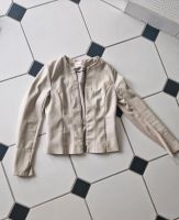 LEDERIMITAT JACKE XS 34 beige Baden-Württemberg - Pforzheim Vorschau