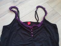 Esprit Jumpsuit Damen Größe 38 schwarz lila wie Neu  Schlafanzug Bayern - Günzburg Vorschau