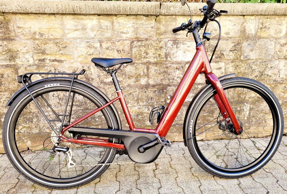 City-E-Bike ORBEA OPTIMA E50 - 2022 - Metallic Dark Red in Waldfischbach-Burgalben